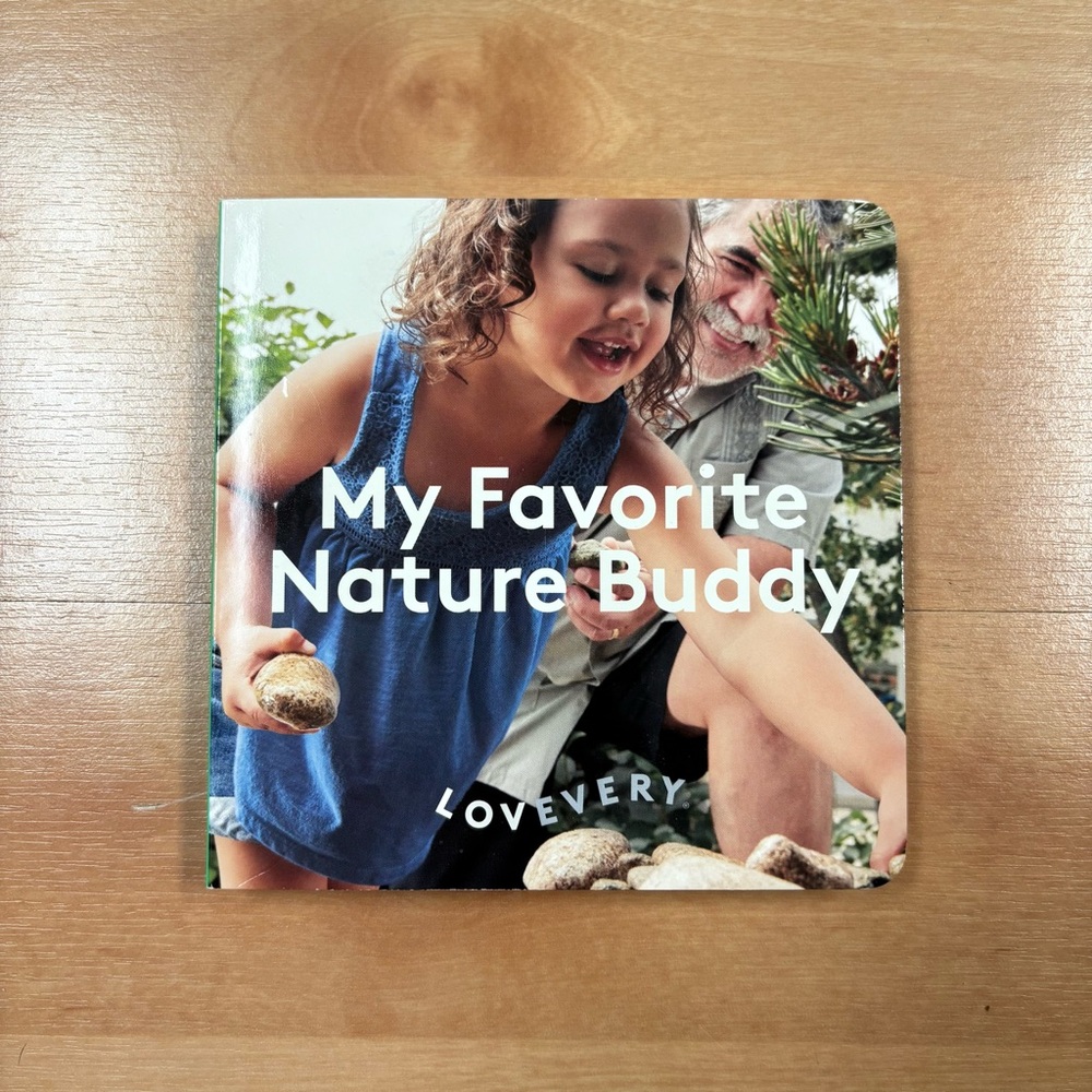Lovevery My Favorite Nature Buddy Toddler Learning Board Book